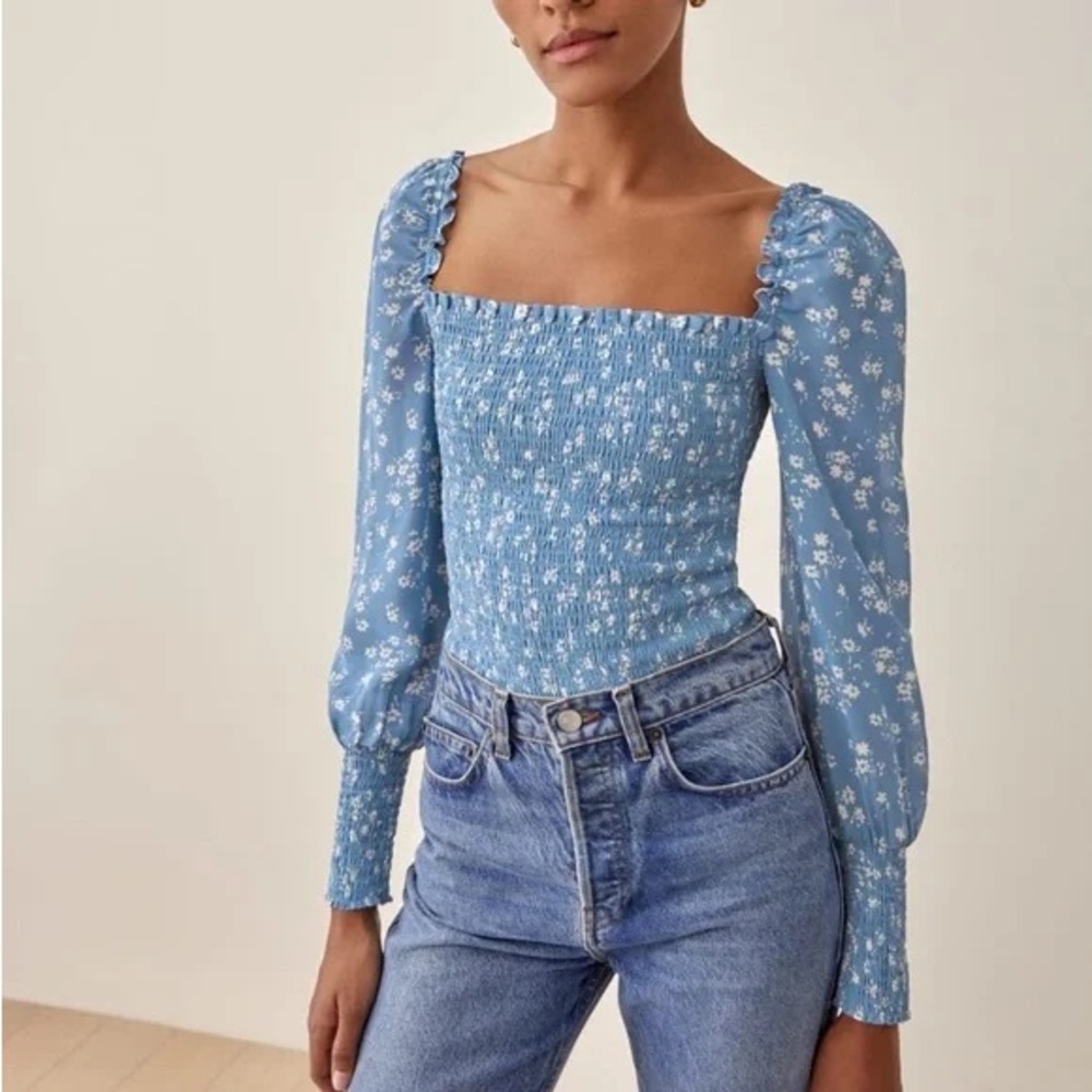 🔹NWT Reformation Pinto Top